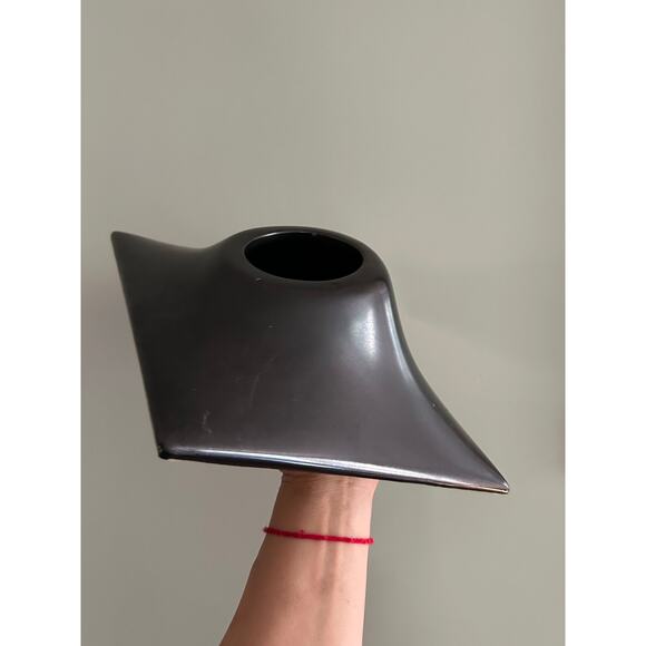 Pandemic Node Indoor/Outdoor Wall Mounted Planter matte black modern unique art - Picture 1 of 16